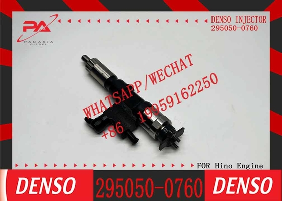 Genuine new fuel injector 295050-0760 23670-E0250 23670-E0380 23670-E9260 23670E9260 for HINO N04C