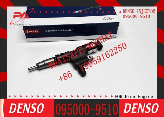 Diesel fuel injectors Assembly 095000-9510 23670-E0510 for HI-ON N04C-T engine Excavator Parts 0950009510 23670E0510