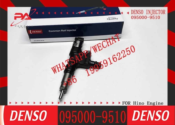 Diesel fuel injectors Assembly 095000-9510 23670-E0510 for HI-ON N04C-T engine Excavator Parts 0950009510 23670E0510