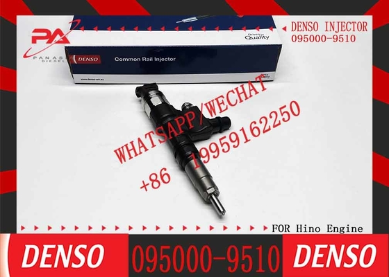 Diesel fuel injectors Assembly 095000-9510 23670-E0510 for HI-ON N04C-T engine Excavator Parts 0950009510 23670E0510