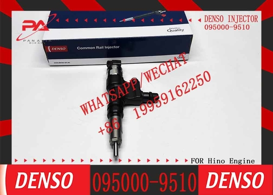 Diesel fuel injectors Assembly 095000-9510 23670-E0510 for HI-ON N04C-T engine Excavator Parts 0950009510 23670E0510
