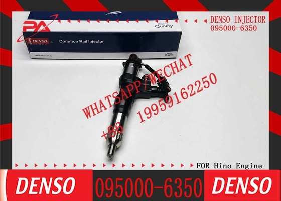 Genuine common rail fuel injector 095000-6350, 095000-6353 for Hino J05E 23670-E0050, 23910-1440, H23670E0050