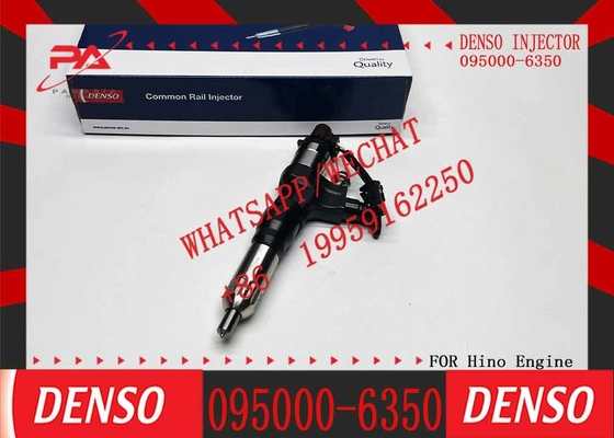 Genuine common rail fuel injector 095000-6350, 095000-6353 for Hino J05E 23670-E0050, 23910-1440, H23670E0050