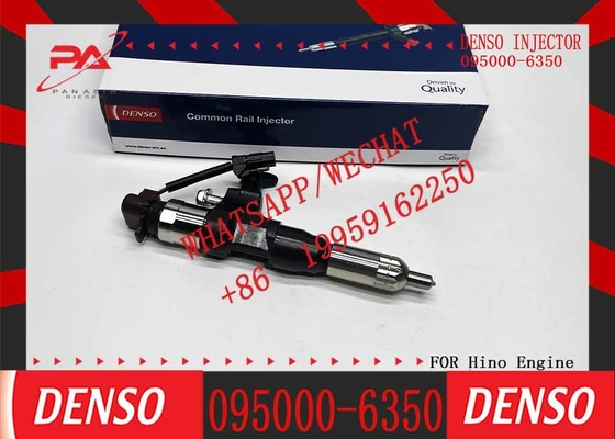 Genuine common rail fuel injector 095000-6350, 095000-6353 for Hino J05E 23670-E0050, 23910-1440, H23670E0050