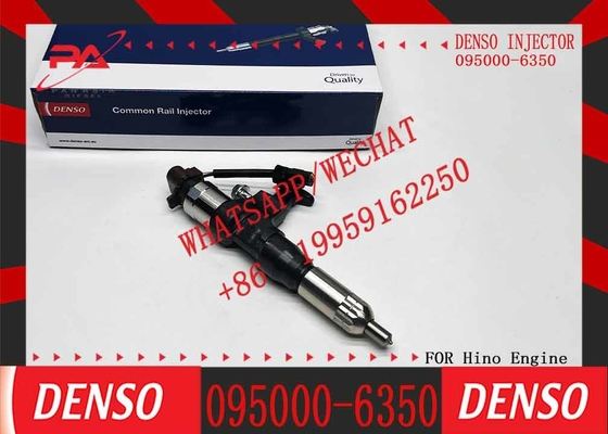 Genuine common rail fuel injector 095000-6350, 095000-6353 for Hino J05E 23670-E0050, 23910-1440, H23670E0050