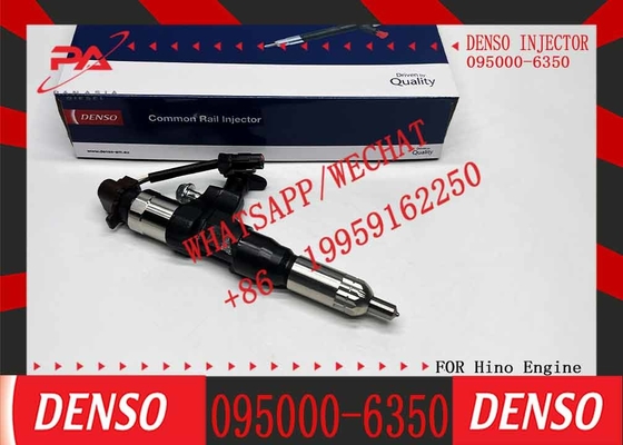 Genuine common rail fuel injector 095000-6350, 095000-6353 for Hino J05E 23670-E0050, 23910-1440, H23670E0050