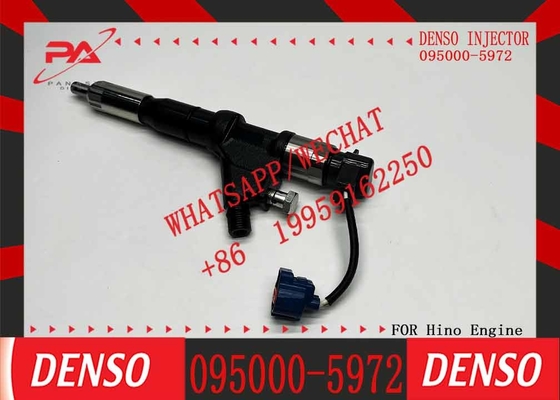 Common Rail Injector Diesel Fuel Injector 095000-5972 095000-5970 095000-5971 23670-E0360 For HINO 700 Series E13C