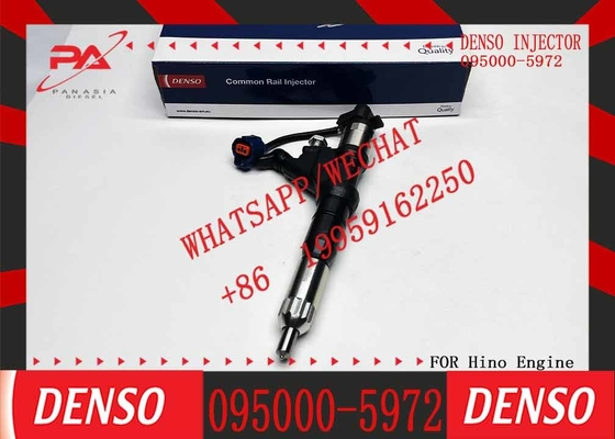 Brand new original factory diesel Fuel common rail injector 095000-5972 23910-1380 23670-E0360 For HINO E13C