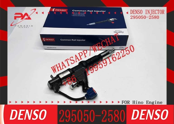 High Quality New Diesel Common Rail Fuel Injector 295050-2580 23670-E0221 295050-2730 23670-E0A70 For HINO E13C 700 engi