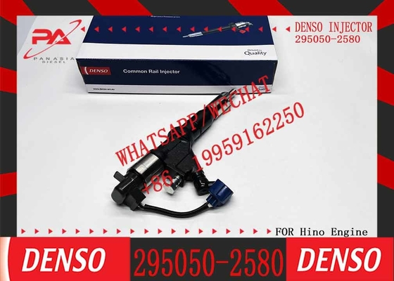 High Quality New Diesel Common Rail Fuel Injector 295050-2580 23670-E0221 295050-2730 23670-E0A70 For HINO E13C 700 engi