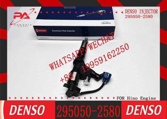 High Quality New Diesel Common Rail Fuel Injector 295050-2580 23670-E0221 295050-2730 23670-E0A70 For HINO E13C 700 engi