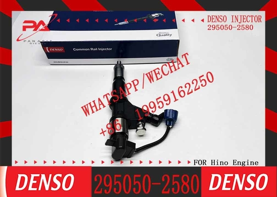 High Quality New Diesel Common Rail Fuel Injector 295050-2580 23670-E0221 295050-2730 23670-E0A70 For HINO E13C 700 engi