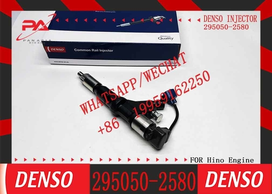 High Quality New Diesel Common Rail Fuel Injector 295050-2580 23670-E0221 295050-2730 23670-E0A70 For HINO E13C 700 engi