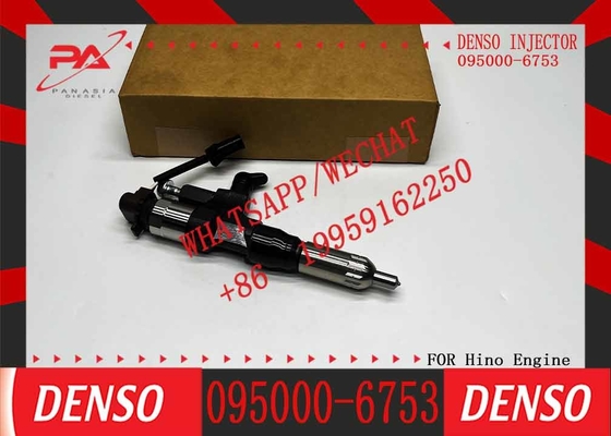 Genuine diesel common rail injector 095000-6750, 095000-6753 for HINO J08E 23670-E0030, 23670-E0031, 23670E0030