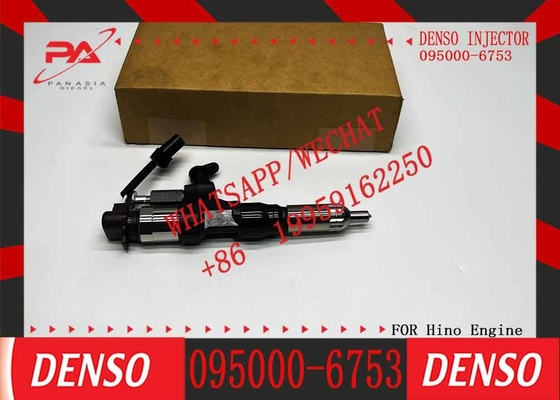 Genuine diesel common rail injector 095000-6750, 095000-6753 for HINO J08E 23670-E0030, 23670-E0031, 23670E0030