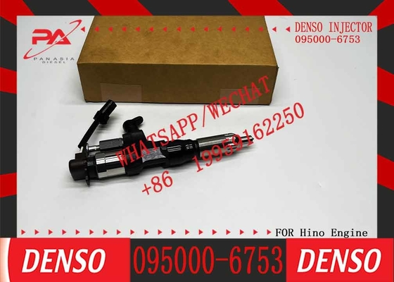 Genuine diesel common rail injector 095000-6750, 095000-6753 for HINO J08E 23670-E0030, 23670-E0031, 23670E0030
