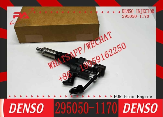 Diesel engine common rail fuel injector 295050-1170 095000-6750 095000-6753 23670-E0030 23670-E0031 for hino