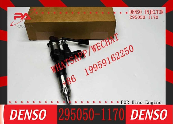 Diesel engine common rail fuel injector 295050-1170 095000-6750 095000-6753 23670-E0030 23670-E0031 for hino