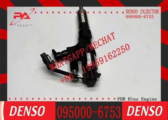 Genuine diesel common rail injector 095000-6750, 095000-6753 for HINO J08E 23670-E0030, 23670-E0031, 23670E0030