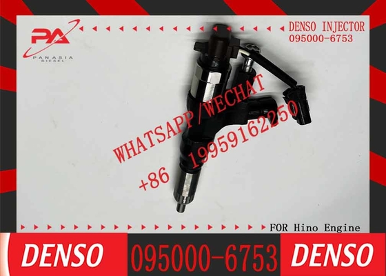 Genuine diesel common rail injector 095000-6750, 095000-6753 for HINO J08E 23670-E0030, 23670-E0031, 23670E0030