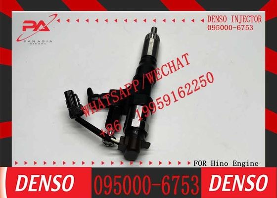 Genuine diesel common rail injector 095000-6750, 095000-6753 for HINO J08E 23670-E0030, 23670-E0031, 23670E0030