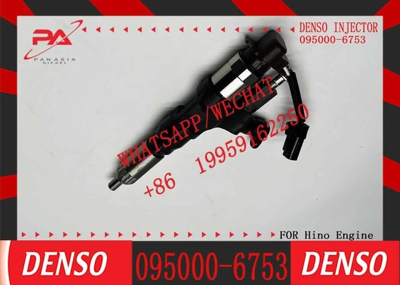 Genuine diesel common rail injector 095000-6750, 095000-6753 for HINO J08E 23670-E0030, 23670-E0031, 23670E0030