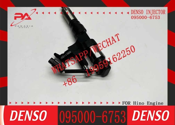 Genuine diesel common rail injector 095000-6750, 095000-6753 for HINO J08E 23670-E0030, 23670-E0031, 23670E0030