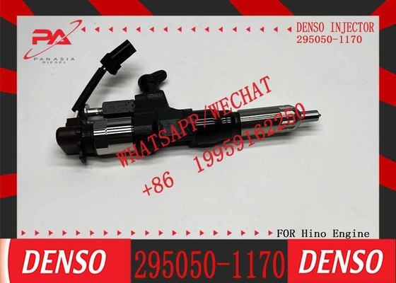 Diesel engine common rail fuel injector 295050-1170 095000-6750 095000-6753 23670-E0030 23670-E0031 for hino