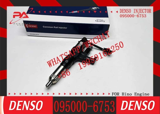 Genuine diesel common rail injector 095000-6750, 095000-6753 for HINO J08E 23670-E0030, 23670-E0031, 23670E0030