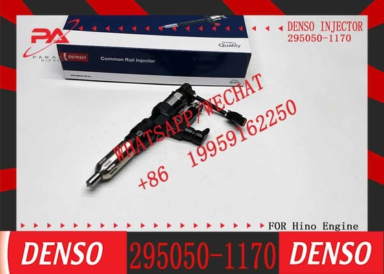 Diesel engine common rail fuel injector 295050-1170 095000-6750 095000-6753 23670-E0030 23670-E0031 for hino