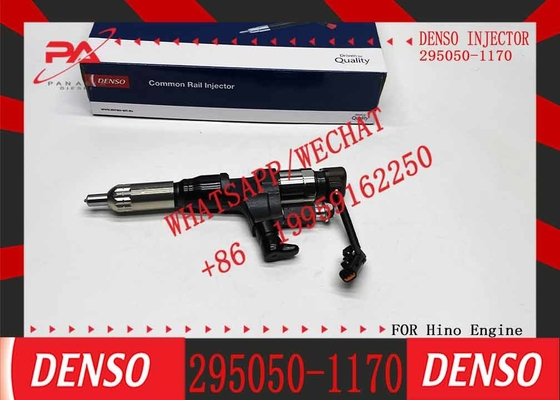 Diesel engine common rail fuel injector 295050-1170 095000-6750 095000-6753 23670-E0030 23670-E0031 for hino