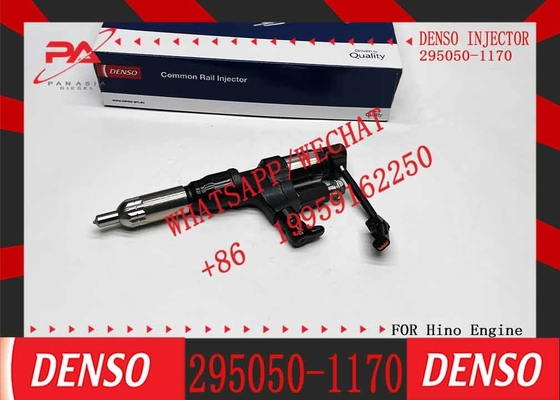 Diesel engine common rail fuel injector 295050-1170 095000-6750 095000-6753 23670-E0030 23670-E0031 for hino