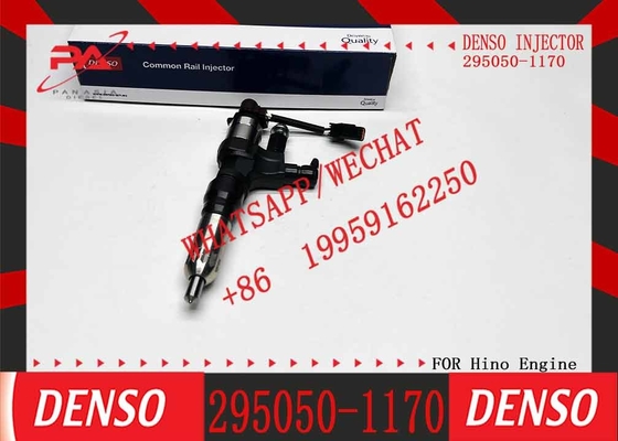Diesel engine common rail fuel injector 295050-1170 095000-6750 095000-6753 23670-E0030 23670-E0031 for hino