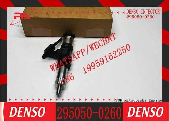 Auto Parts Original Diesel Engine Common Rail Nozzle Injectors Fuel Injector 295050-0260 ME306476 For 6M60
