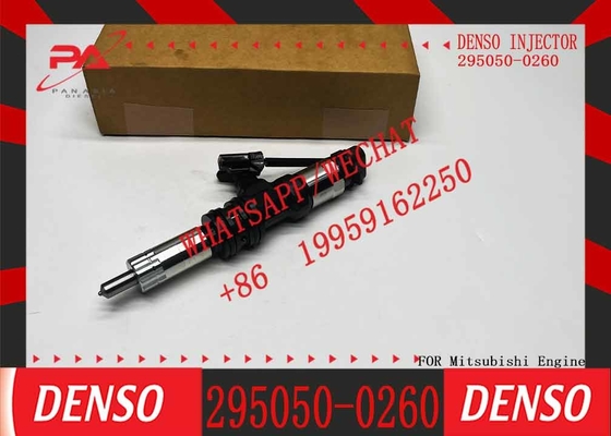 Auto Parts Original Diesel Engine Common Rail Nozzle Injectors Fuel Injector 295050-0260 ME306476 For 6M60