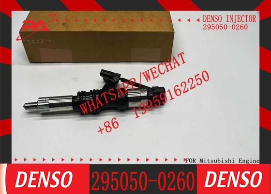 Auto Parts Original Diesel Engine Common Rail Nozzle Injectors Fuel Injector 295050-0260 ME306476 For 6M60