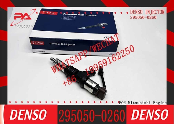 High Quality common rail fuel injector 295050-0260 for MITSUBISHI 6M60 EURO 5 ME306476 295050-0260 Fuso 6M60-9AT EURO 5