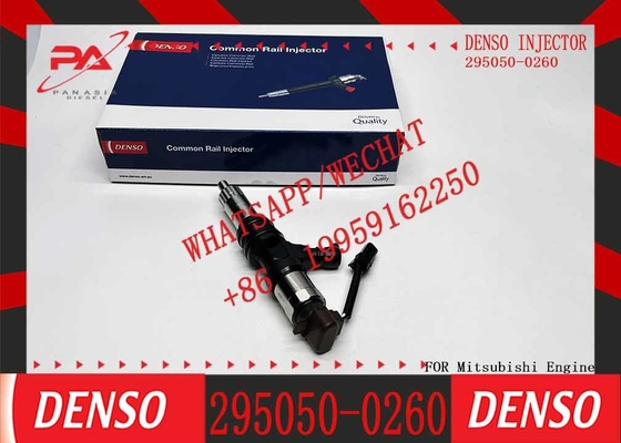 High Quality common rail fuel injector 295050-0260 for MITSUBISHI 6M60 EURO 5 ME306476 295050-0260 Fuso 6M60-9AT EURO 5