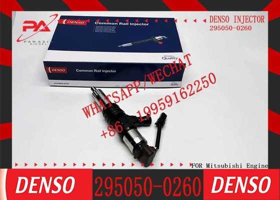 High Quality common rail fuel injector 295050-0260 for MITSUBISHI 6M60 EURO 5 ME306476 295050-0260 Fuso 6M60-9AT EURO 5