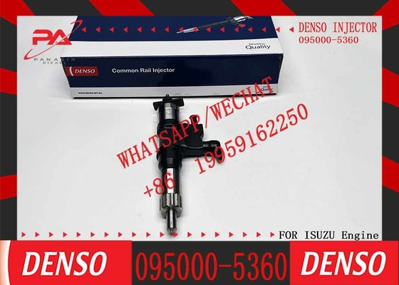Diesel common rail injector 095000 5360 0950005360 095000-5360 for 6HK1 T6500 T7500 T8500 diesel injector