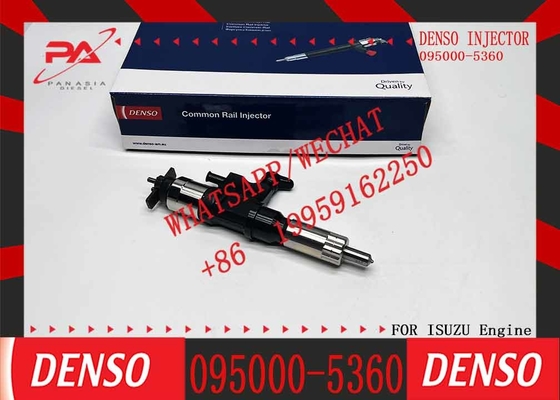 Diesel common rail injector 095000 5360 0950005360 095000-5360 for 6HK1 T6500 T7500 T8500 diesel injector