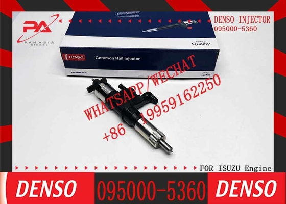 Diesel common rail injector 095000 5360 0950005360 095000-5360 for 6HK1 T6500 T7500 T8500 diesel injector