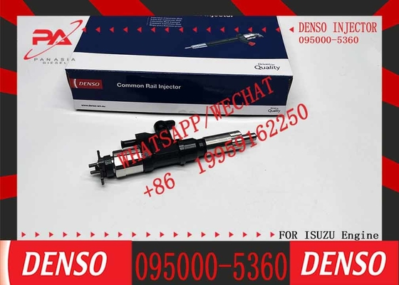 Diesel common rail injector 095000 5360 0950005360 095000-5360 for 6HK1 T6500 T7500 T8500 diesel injector