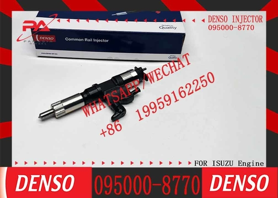 Genuine Diesel Common rail fuel injector 095000-8770, 095000-8771, 095000-8100, VG1038080007, VG1096080010