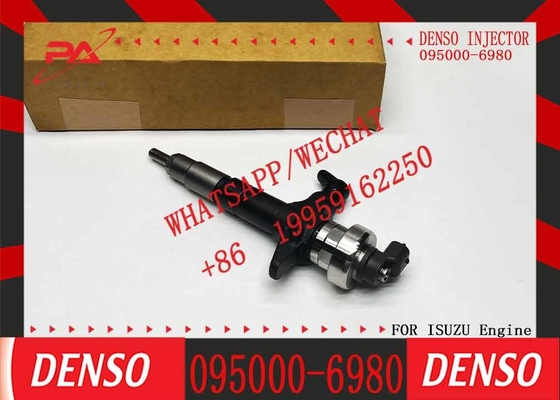 High Quality Diesel Common Rail Fuel Injector 095000-6980 8-98011604-5 For Isuzu 4jj1 3.0l Engine Injector Assy