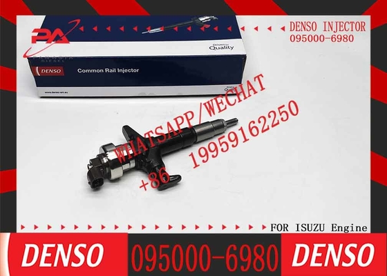 High Quality Common Rail Injector Diesel Fuel Injector Nozzle Assembly 095000-6980 8-98055862-1 8-98055862-2 For ISUZU 4