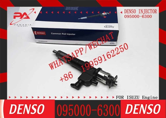 High Quality New Common Rail Injector Diesel Fuel Injector Nozzle Assembly 095000-6300 1153004360 For 6WG1 Engine
