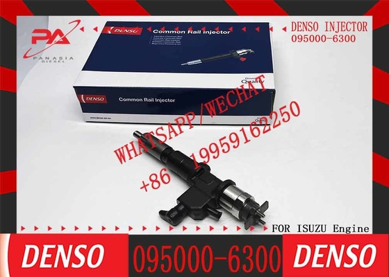 High Quality New Common Rail Injector Diesel Fuel Injector Nozzle Assembly 095000-6300 1153004360 For 6WG1 Engine