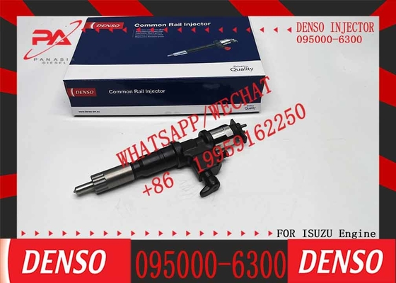 High Quality New Common Rail Injector Diesel Fuel Injector Nozzle Assembly 095000-6300 1153004360 For 6WG1 Engine