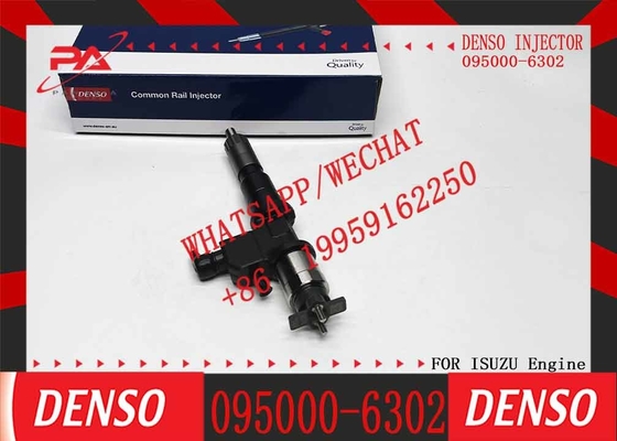 Factory Direct Deal High Quality Common Rail Fuel Injector Assembly 095000-6302 for ISUZU 6WG1 1-15300436-2
